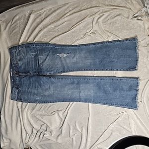 Medium wash distressed Sonoma Boot cut jeans size 10r